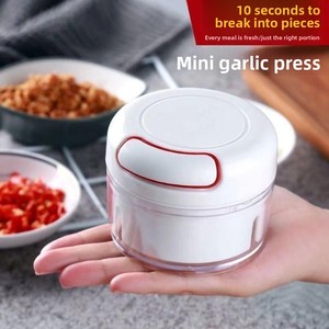 Presse-ail et <span class=keywords><strong>broyeur</strong></span> <span class=keywords><strong>manuel</strong></span> multifonctionnel en plastique pour usage domestique, idéal pour la pâte de piment et de gingembre - Product Image 5