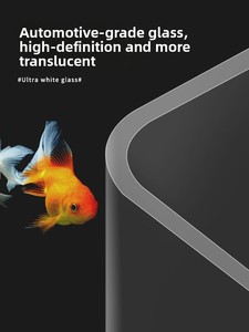 ตู้ปลาแก้วแบบโค้งงอทันสมัย ไม่ใช้น้ำ พร้อมระบบก<span class=keywords><strong>ร</strong></span>องด้านข้าง สำหรับเลี้ยงปลาทอง เหมาะสำห<span class=keywords><strong>ร</strong></span>ับใช้ในห้องนั่งเล่นและห้องนอน - Product Image 5