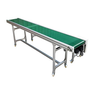 New PVC Cleated Flat <strong>Belt</strong> <strong>Conveyor</strong> High Efficiency Heat Resistant Industrial Machine Transport <strong>Mini</strong> Light Duty - Product Image 3