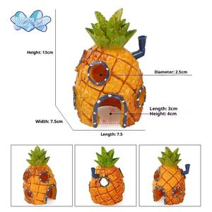 Hồ cá trang trí squidward nhà, SpongeBob chủ đề bể cá trang trí, nhựa mô hình nghệ thuật cho nhà bàn & cảnh quan thủy sản - Product Image 4