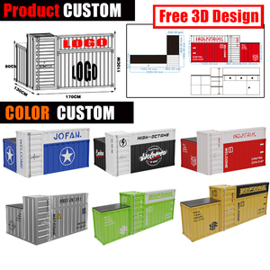 Tùy Chỉnh Sắt Container Quầy Bàn Bền Thân Thiện Với Môi Thiết Kế Công Nghiệp Nhà Ngoài Trời Khách Sạn Ăn Uống Góc Thanh Thanh Thiết <span class=keywords><strong>L</strong></span>ập - Product Image 4