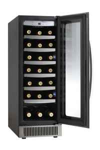 Réfrigérateur vertical OEM JG18B de qualité supérieure à zone unique pour cave à vin, avec compresseur R600a, pour usage domestique - Product Image 2