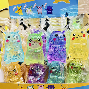 Jouet anti-stress en gel, figurine d'anime, mignon, extensible, jouet sensoriel en gel, jouet de bureau coloré, boîte cadeau, à partir de 8 ans - Product Image 1