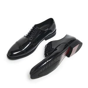 Chaussures habillées en cuir de haute qualité pour hommes, style monk-strap, à boucle, style britannique, formelles, pour affaires, type Oxford, les plus vendues - Product Image 2