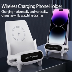 แท่นวางไฟฟ้าแบบไร้สาย15W ใหม่สำหรับ <span class=keywords><strong>Apple</strong></span> Samsung, สำหรับโทรศัพท์มือถือและแท็บเล็ต Xiaomi - Product Image 3