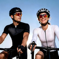 Lunettes IA avec caméra 13 millions de pixels, idéales pour le cyclisme, les activités de plein air, la randonnée, protection contre le vent – Lunettes de soleil IA