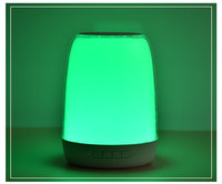 Mini Altavoz Portátil con Luz RGB USB, Radio FM, Reproductor de Tarjetas TF, para Cine en Casa y Computadora, 5W, Batería de 2000mAh, Regalo Navideño, OEM