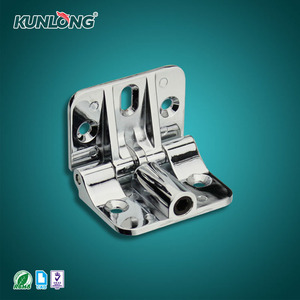 Промышленный 90 °   & 180 °   Регулируемая петля из хромированного цинкового сплава с демпфированием для шкафов/электрических коробок/печей - Product Image 5