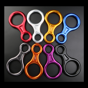 35KN-figura 8, equipo de escalada, placa de aparejo de aleación de aluminio - Product Image 3