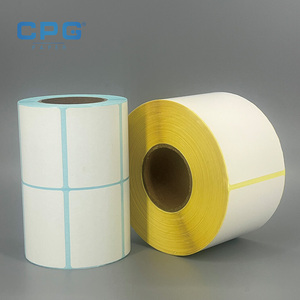 Etiqueta Adhesiva Térmica Premium Sin BPA de 3x5 Pulgadas y 4x6 Pulgadas, 125 g/m², Etiqueta Térmica con Código de Barras para Tiendas Minoristas - Product Image 1