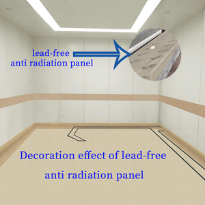 Feuille de protection radiologique murale sans plomb, 12 mm d'épaisseur, écologique, pour salles de radiographie, de tomodensitométrie et d'IRM - Product Image 4
