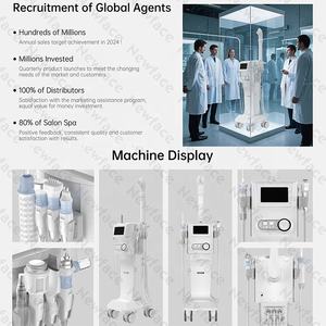 뉴페이스 다기능 수소 및 산소 페이셜 머신 고압 산소 제트 온냉 스프레이 하이드라 스킨 뷰티 장비 - Product Image 5