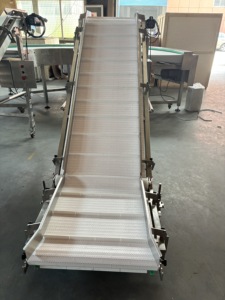 Gıda ve meyve üretimi için <span class=keywords><strong>Z</strong></span> tipi taşıma konveyör bant eğimli modüler konveyör bant - Product Image 3