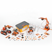Recursos Didácticos Gratuitos Programa de Educación STEM Kit de Brazo Robótico de Metal para Codificación DIY Kit de Robot Educativo para Estudiantes Escolares