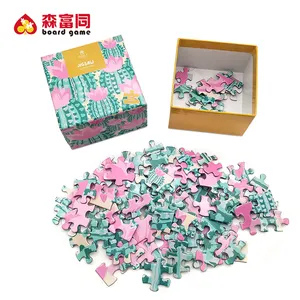 Wholesale Custom Printing Jigsaw Puzzles Maker High Quality 100 Piece Puzzle Flowers Houseplant Puzzle
