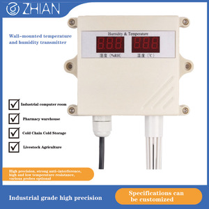 Wall-mounted <b>Temperature</b> and Humidity Industrial High-precision RS485 <b>Temperature</b> and Humidity Meter Sensor - Product Image 3