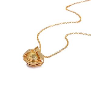 Kalung liontin Foto 4 ajaib, Kalung sayap malaikat mengapung memori, Kalung liontin 4 foto ajaib - Product Image 4