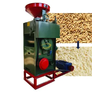 Фрезерный станок для риса, небольшой бытовой фрезерный и дробильный комбинированный фрезерный станок для риса