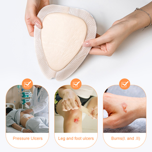 Harga grosir sekali pakai medis tahan air perbatasan perekat besar merekat sendiri busa silikon lembut penutup - Product Image 5