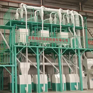 Good quality 80tons per day wheat flour mill low price automatic wheat flour mills machinery