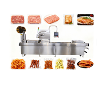 Machine d'emballage sous vide pour aliments congelés, viande, poisson, fromage, thermoformeuse