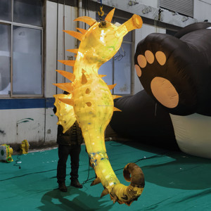 Tùy chỉnh <span class=keywords><strong>Inflatable</strong></span> động vật biển mô hình <span class=keywords><strong>Inflatable</strong></span> cá ngựa bơm hơi khổng lồ <span class=keywords><strong>hippocampus</strong></span> cho biển chủ đề - Product Image 2