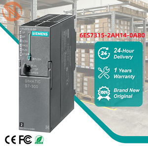 Siemens 6ES7315-2AH14-0AB0 New Original SIMATIC S7-300 PLC <strong>CPU</strong> <strong>315</strong>-2DP Central Processing Unit PLC Controller - Product Image 1