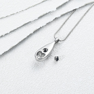 여성을위한 유골을위한 화장 항아리 목걸이 남자 화장 보석 펜던트 항아리 유골을위한 보석 - Product Image 6