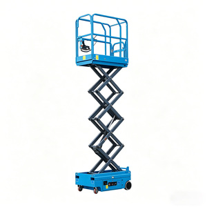 รถยกกรรไกรขนาดเล็ก 2000 กก. 6 ม. 6.8 ม. 12 ม. 14 ม. แบบพกพาสำหรับห้องเพดานสูง OEM - Product Image 1