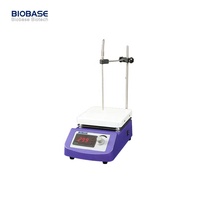 BIOBASE Magneetroerder met verwarmingsplaat, aluminium schijf met keramische coating, magneetroerder voor laboratorium