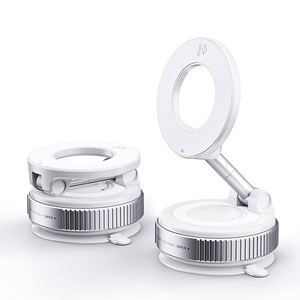 Soporte Universal para Teléfono con Ventosa Giratoria 360°, de Metal, con Adsorción Magnética de Aleación de Zinc, para Gimnasio, Auto, Pared, Vidrio - Product Image 3