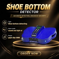 Produits de protection de la sécurité aéroportuaire : Scanner de chaussures, détecteur de métaux haute sensibilité, détecteur de métaux pour semelles en ABS étanche
