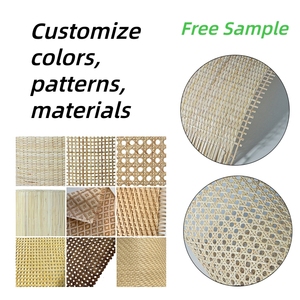 Fournisseur de rotin – <span class=keywords><strong>Rouleau</strong></span> de <span class=keywords><strong>cannage</strong></span> naturel en rotin tressé semi-blanchi de 60 cm pour mobilier de jardin - Product Image 4