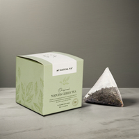 Boîte à thé en papier kraft personnalisée pour sachets de thé et de café, emballage de petite taille pour l'expédition et l'utilisation de parfums