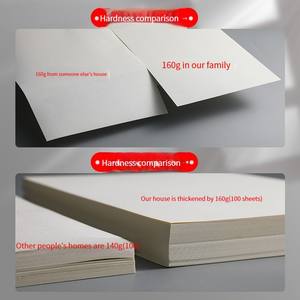 Deli 73942 marqueur de croquis en <span class=keywords><strong>papier</strong></span> 8K, <span class=keywords><strong>dessin</strong></span> spécial épaissi, <span class=keywords><strong>papier</strong></span> <span class=keywords><strong>blanc</strong></span>, livre d'images, école primaire, gouache d'art - Product Image 4