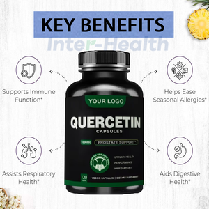 Ausreson 케르세틴식이 보조제 천연 소포라 자포니카 추출물 아연 피세틴 비타민 500mg 케르세틴 캡슐 - Product Image 4