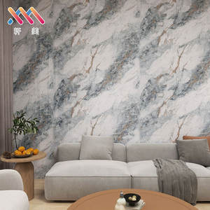 Papier peint en PVC à motif marbré, largeur 122 cm/61 cm, <span class=keywords><strong>rouleau</strong></span> pour décoration murale intérieure, salon, chambre à coucher, papier peint auto-adhésif - Product Image 1