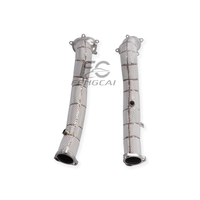 Tuyau d'échappement sport haute performance pour Audi RS6 RS7 S6 S7 4.0T en acier inoxydable T304, collecteur direct, amélioration de puissance pour la course