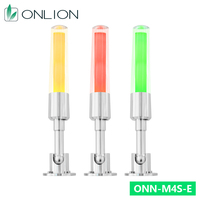 Luz Indicadora de Estado de Máquina ONN-M4S-E al por Mayor, Luz de Apilamiento con Logotipo Personalizado para Línea de Producción