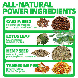 Té de Hoja de Loto y Semilla de Cassia Sin Azúcar, Programa de 14 Días para el Control de Peso y Apoyo al Metabolismo, Bolsitas de Hierbas Desintoxicantes OEM - Product Image 3