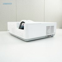 Projecteur laser à courte focale CAAVITS 0.52 4000 lumens WXGA DLP intelligent Android pour l'éducation, les salles de classe, projecteurs Proyector