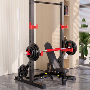 Support à portique pour équipement de fitness à domicile Support pour squat et banc de pression pour haltérophilie et tractions Système d'entraînement de gymnastique privé - Product Image 1