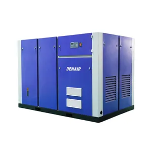 Compressore elettrico a vite dell'aria di 190 psi 180 cfm con l'essiccatore d'aria 7.5kw e 11kw