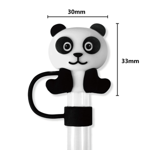 Superventas: Cubierta de silicona para pajita con forma de animal (Pterosaurio), antipolvo, con diseño de animal, para uso en bares, material de silicona - Product Image 6