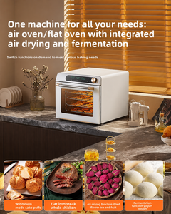 <span class=keywords><strong>Horno</strong></span> Eléctrico Compacto Multifunción 2 en 1 de Acero Inoxidable para Repostería Casera, 40 Litros - Product Image 3