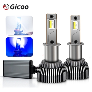 Ampoules de phares LED bleu glace 12V 24V 120W 8000K 6000K, feux antibrouillard H1 H3 H7 H8 H9 H11 H16 HB3 HB4 HIR2 9005 9006 9012 - Product Image 4