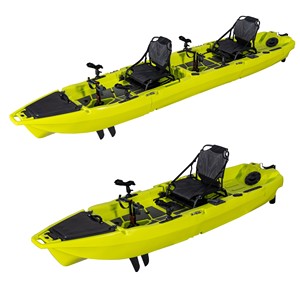 Itoo新デザイン持ち運びに便利4M 14.76ftモジュラー2人用3セクション取り外し可能ペダル釣りペダルカヤック - Product Image 4