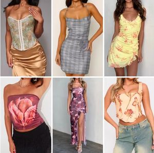 Ropa de Playa para Mujer al por Mayor, Vestido de Verano para Chicas, Tallas Adultas, Ropa de Temporada, Algodón en Stock - Product Image 3