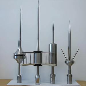 कारखाने प्रत्यक्ष बिजली सुरक्षा वायु रॉड टर्मिनल, ग्राउंडिंग सिस्टम घटकों के साथ - Product Image 3