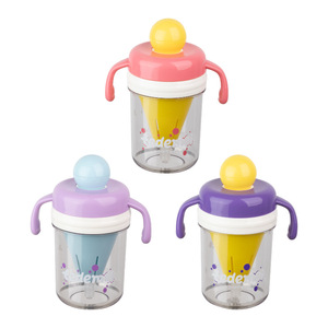 Biberón Tedemei con pajita y asa, material Tritan, taza portátil para niños de 0 a 12 meses - Product Image 5